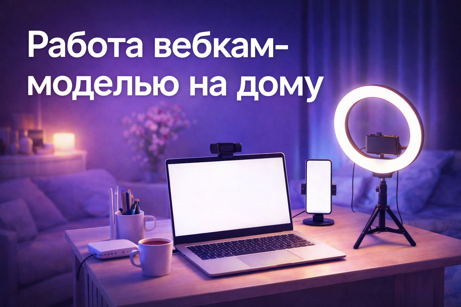 работа вебкам-моделью на дому